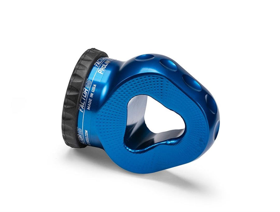 Factor 55 E Prolink Titanium Double Shear Pin, Designed for Steel Cables and Synthetic Winch Ropes up to 3/8" Diameter - Blue