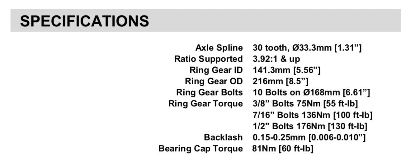 ARB Air Operated Locking Differential for Dana Spicer Model 44, 3.92 & Up, 30 Spline