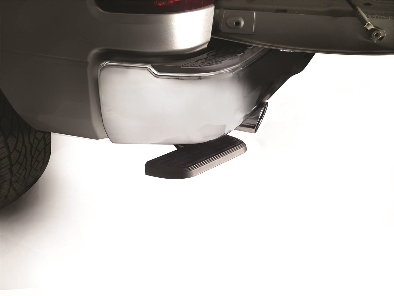 AMP Research BedStep RealTruck | 75325-01A | Fits 2009 - 2024 Dodge Ram (2019 - 2024 Classic Body Only), Compatible w/Dual Exhaust