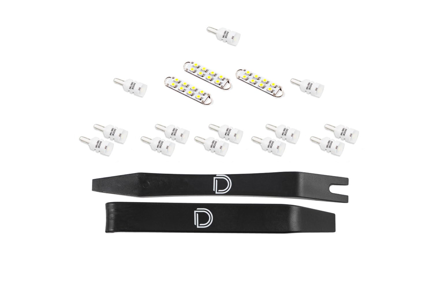 Diode Dynamics interior bulb pack LED compatible with Chevrolet Impala 2006-2012, Stage 1