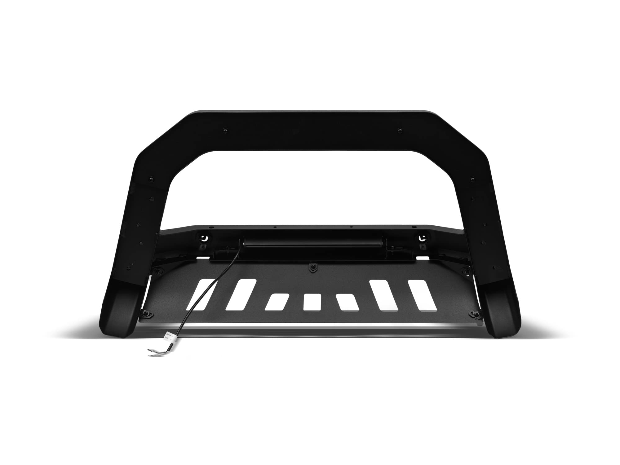 Armordillo LED Bull Bar AR-T Series Compatible with Parking Sensor|Fits 2021-2024 Chevy Tahoe/Suburban|8722572|Matte Black|Front Bumper Guard|Bull Guard LED