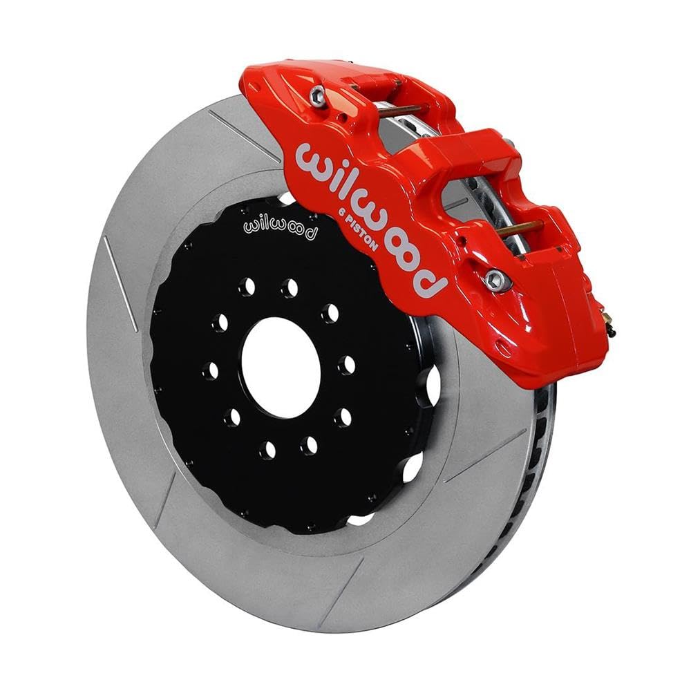 Wilwood Front Hat Kit AERO6 15.00 Red 97-04 Corvette C5/Z06 05-13 C6