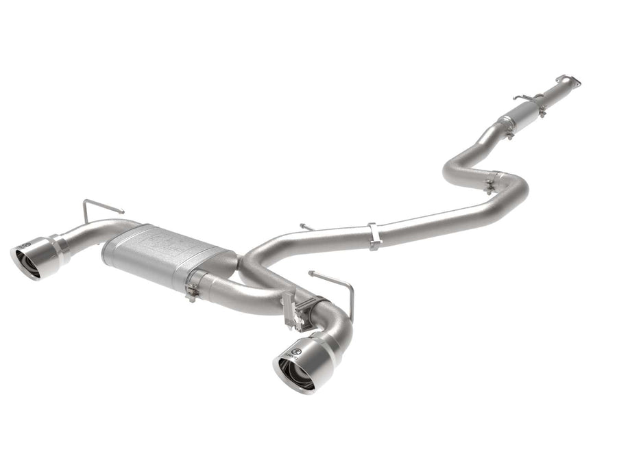 aFe Power 3 IN Takeda 304 Stainless Steel Cat-Back Exhaust w/Polished Tips Fit Hyundai Veloster N 21-22 L4-2.0L (t) 49-37030-P