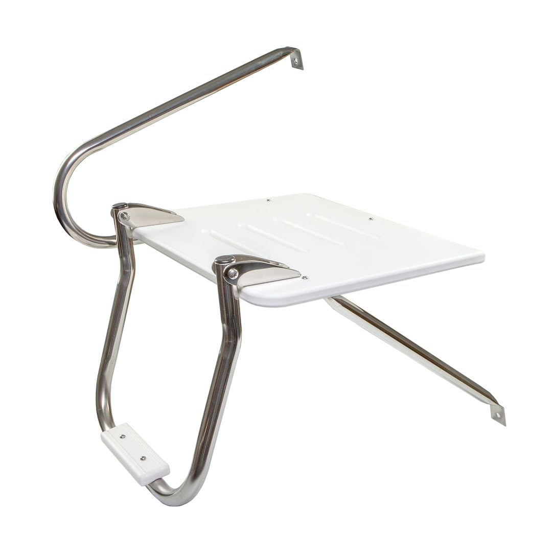 Poly WHITECAP INDUSTRIES Swim Platform Kit White 67902 for Boats with Outboards
