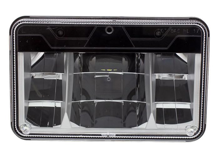 HLED873LOWBEAM Brothers Trucks LED Headlight - 4X6 Inch - High Power - Each - Low Beam