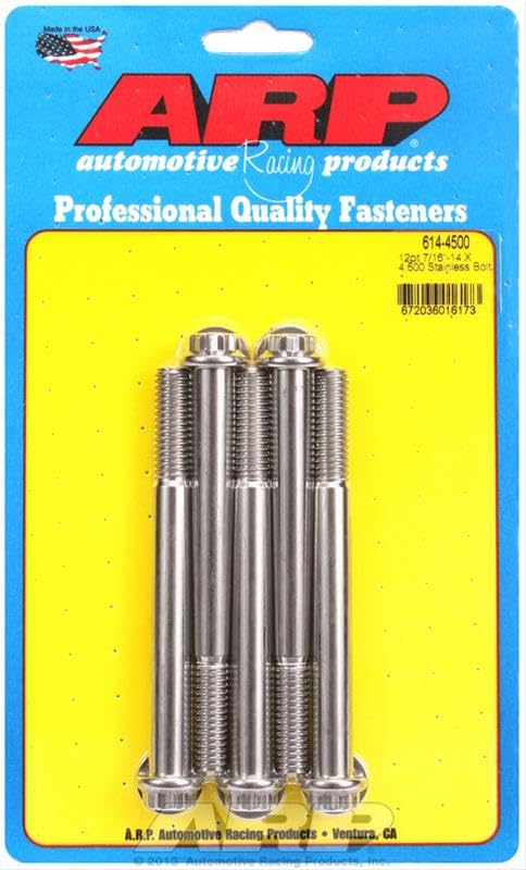 Hex Bolt ARP (614-4500), Stainless Steel
