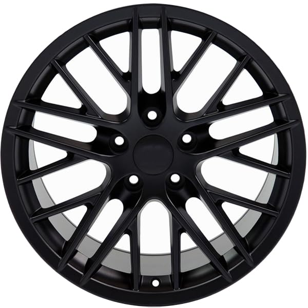 CV08A-17095-5475-54B1 OE Wheels LLC Satin Black Wheel Painted (17 x 9.5 inches /5 x 120 mm, 54 mm Offset)