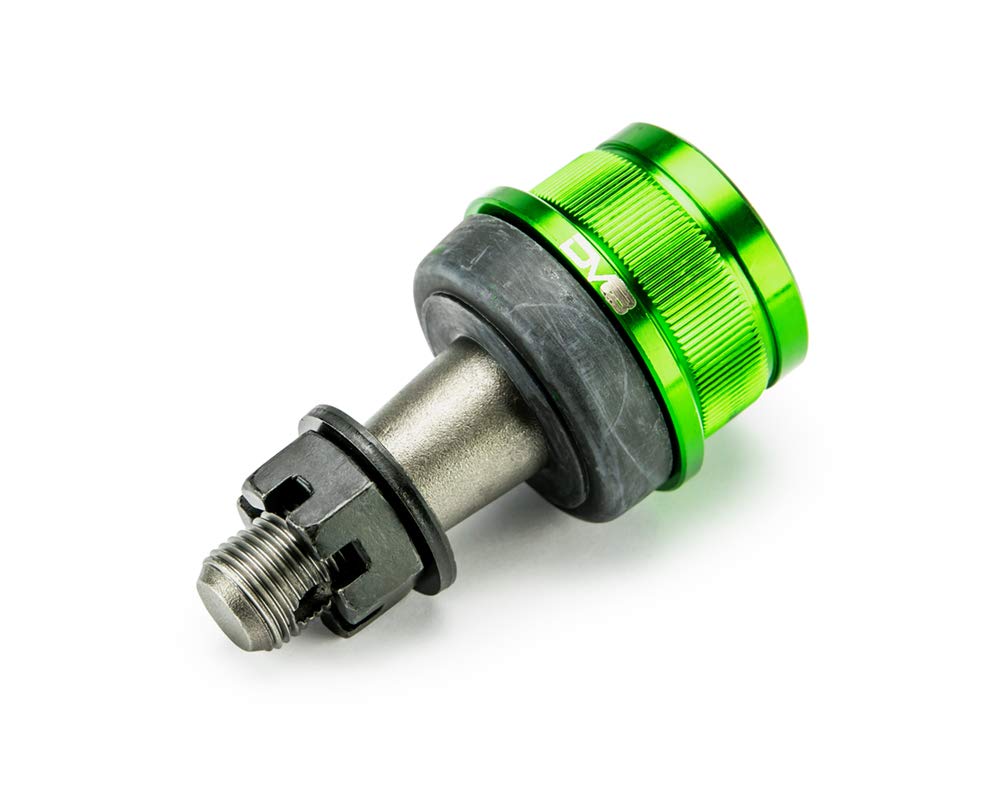 Upgraded DV8 Offroad Ball Joint Set for 2007-2018 Jeep Wrangler JK | Fits Dana 30 or Dana 44 Axles | Greaseable Fittings | Grooved Housing Spines | Includes (2) Upper & Lower Ball Joints