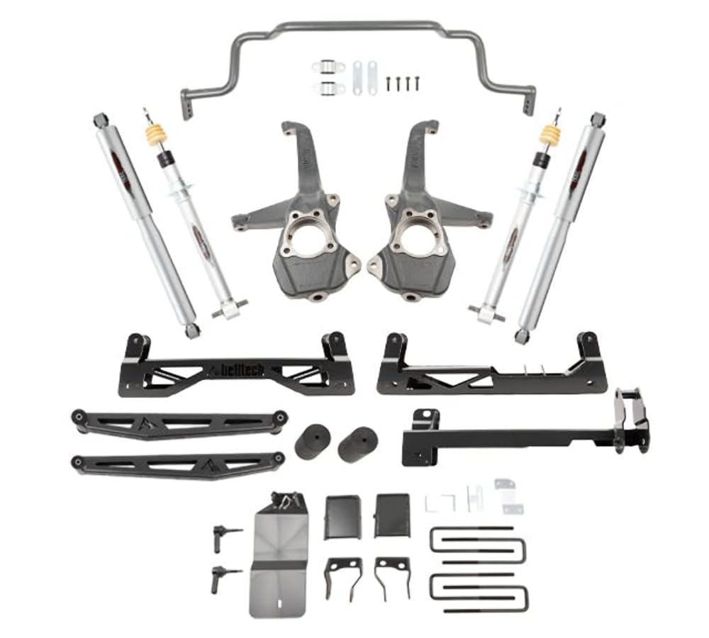 150210TPS Belltech 6" Trail Performance Suspension Lift Kit for 19-21 Silverado/Sierra 1500 4WD/RWD
