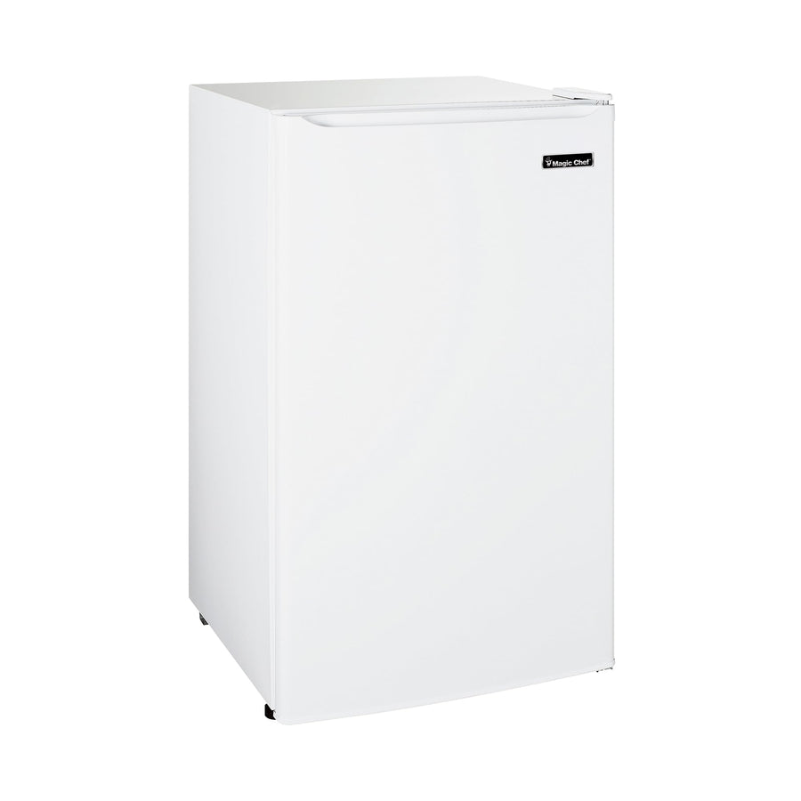 3.5 cu. ft. Magic Chef Mini Fridge in White with Interior Freezer Section