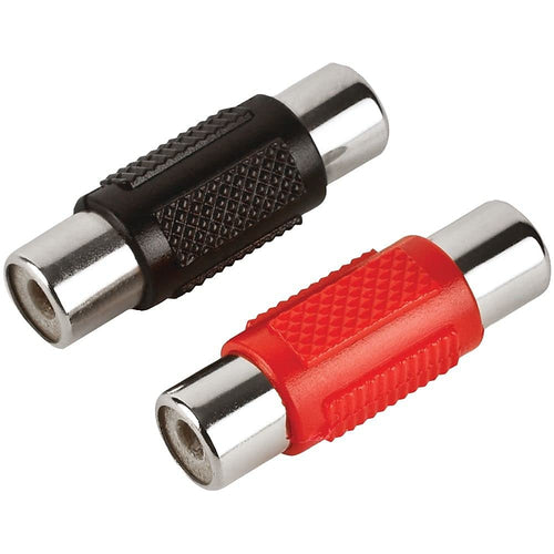 T-Spec Nickel Female to Female Connectors, RCA (V6RCA-BFN), Silver