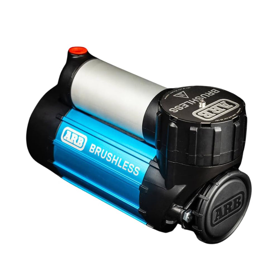 ARB 12V CKBLA12 Brushless Air Compressor Premium On Board Motor boasts 1.5X in output.