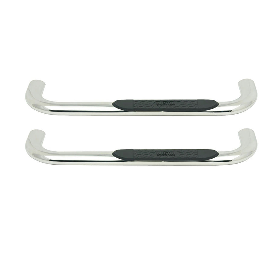 Westin 21-3540 4 Platinum Oval Nerf Step Bars fits 2009-2018 Ram 1500 2019-2024 1500 Classic 2010-2025 Ram 2500 3500 Standard Cab Stainless Steel Pair