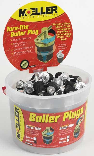 Turn-Tite Aluminum Bailer Plug – 1″ – 50 in a Bucket020895-50
