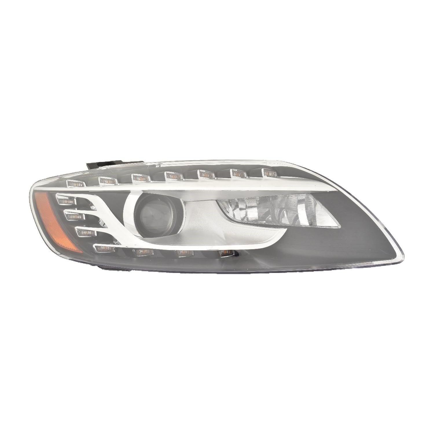 For Audi Q-7 10-15 Headlight Xenon without CURVE LIGHTING Passenger Side CAPA | DOT Certified ACK 4L0 941 030 AK | AU2503158C