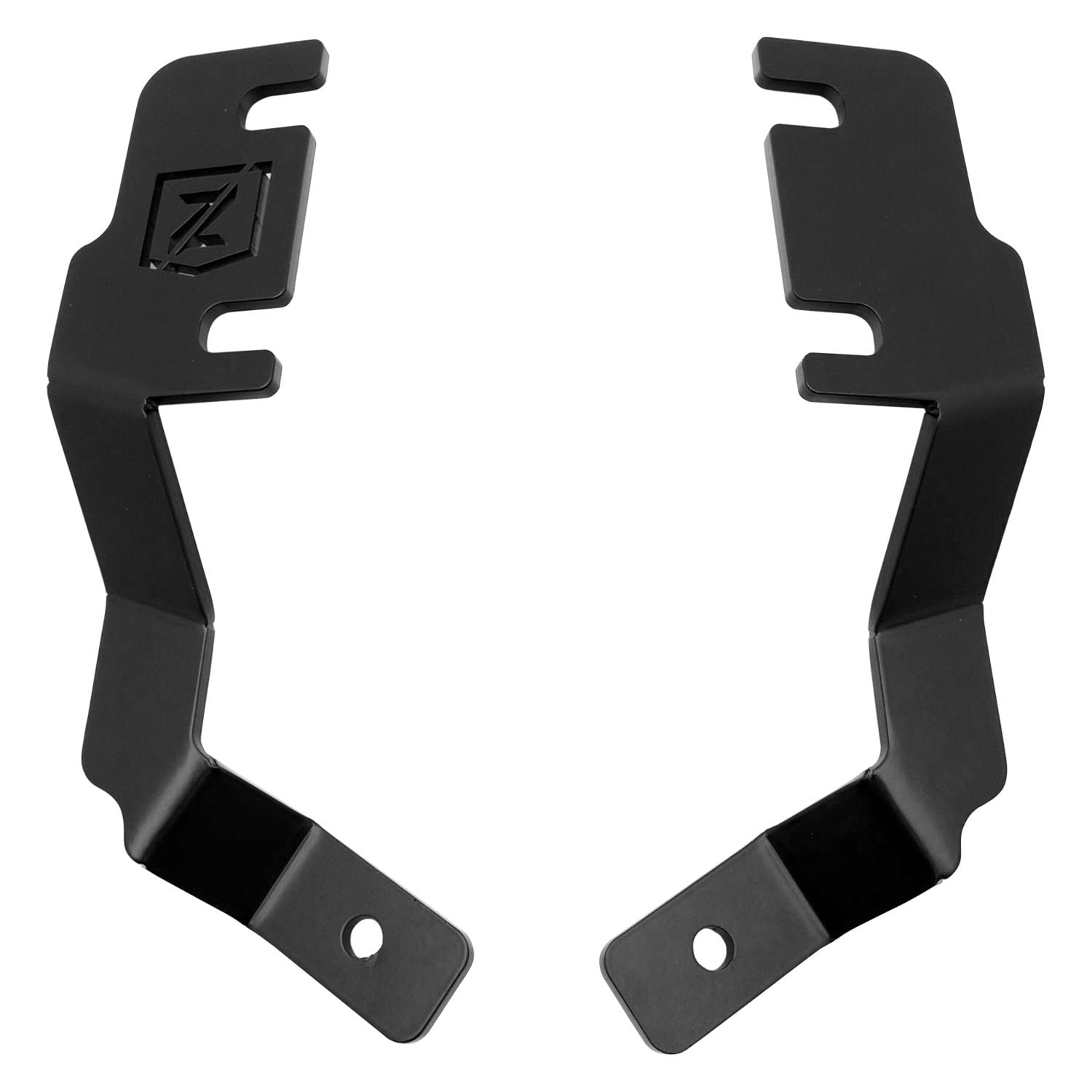 ZROADZ 2014-2020 Toyota 4Runner LED Hood Hinge Bracket to Mount (2) 3 Inch Pod Lights Black