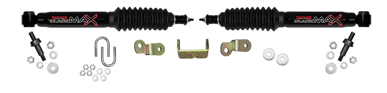 Dual Steering Stabilizer Kit Skyjacker 8298 (for Chevy and GMC HD Pickups and SUVs - Black)
