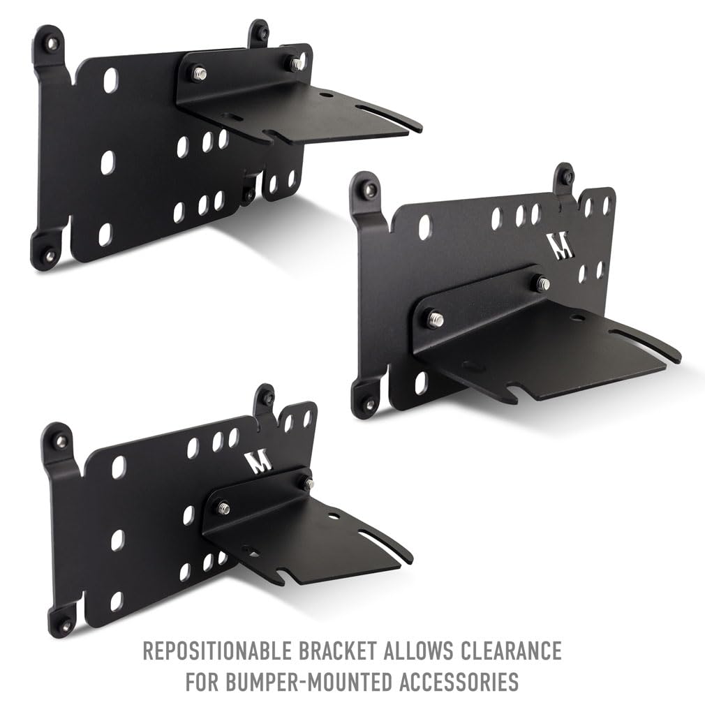 Mishimoto Relocation Kit License Plate, Fits Ford Bronco 2021+, Modular Bumper