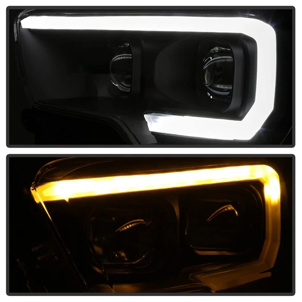 Spyder Projector Headlight Xtune PRO-JH-TTA16-LBDRL-BK, 1 Pack
