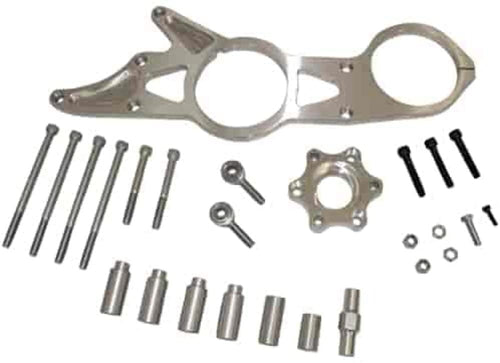 Moroso Alternator/Vacuum Pump 63870 Mounting Bracket, Fits GM LS Engines w/Moroso Water Pump