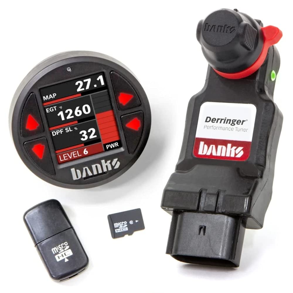 14-18 Ram 1500/Jeep Grand Cherokee EcoDiesel Derringer Gen2 w/iDash 1.8 DataMonster Banks Power (66794)