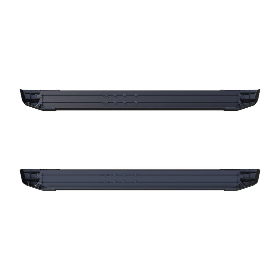 Storm Black Horse Running Boards Compatible with 2014-2025 Nissan Rogue -STNIRO1470