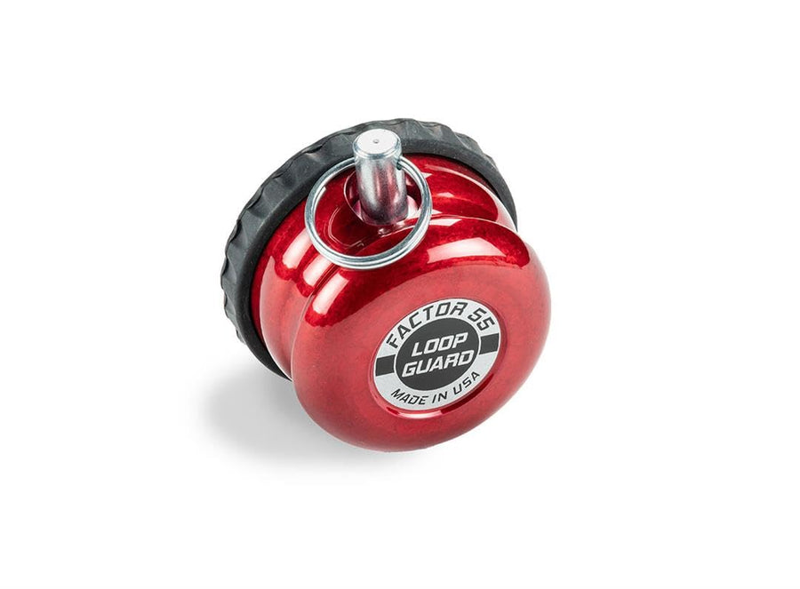 Loop Guard Factor 55 Standard (Truck/SUV), Fits Steel Cable/Rope to 7/16 Diameter - Red