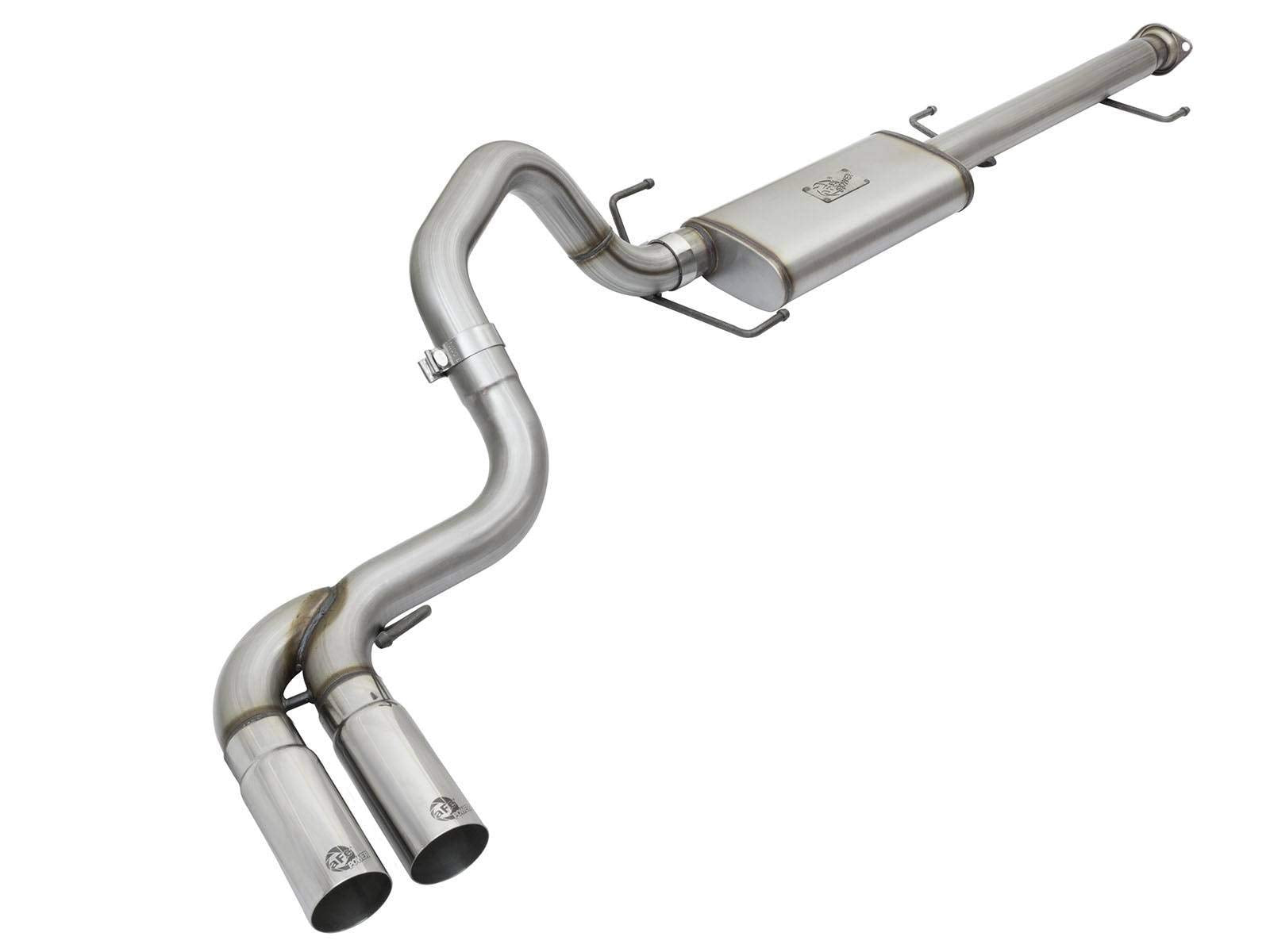 Rebel Series aFe Power Performance Exhaust System (forToyota cat-Back, 3", Stainless)