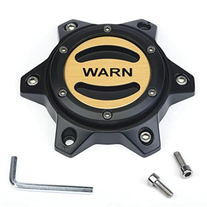 Replacement Warn Industries 104481 Center Cap Black/gld