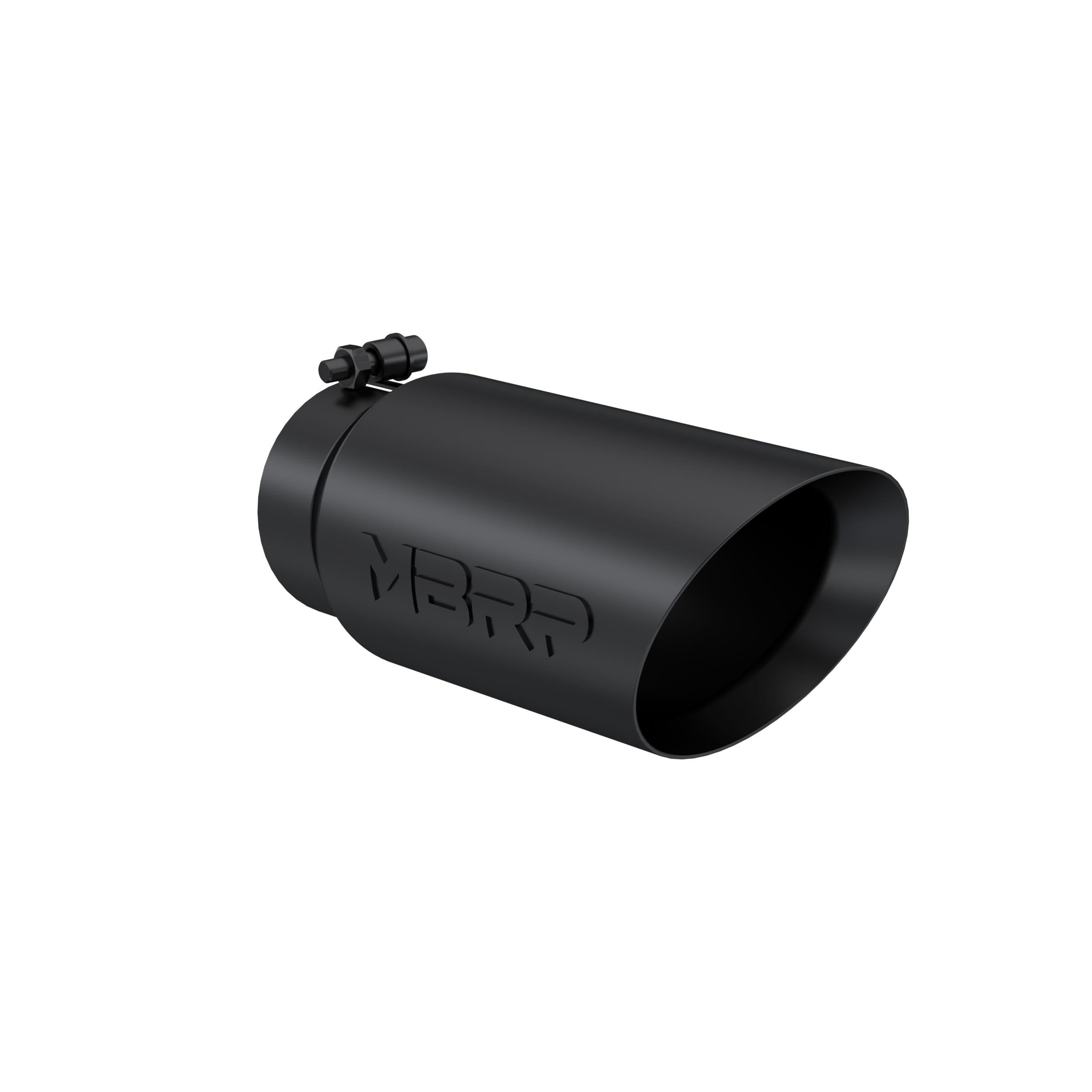5" O.D. MBRP Dual Wall Angled Exhaust Tip (Black Coated)