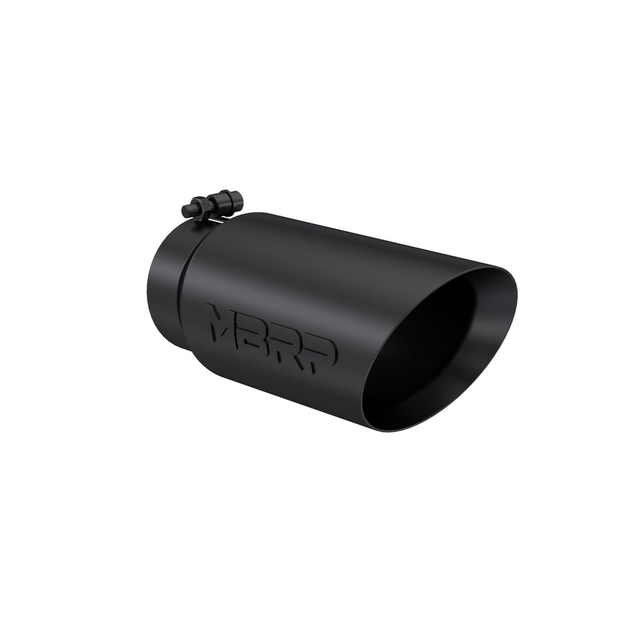5" O.D. MBRP Dual Wall Angled Exhaust Tip (Black Coated)