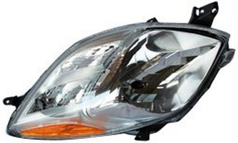 Right Headlight Assembly TYC Compatible with 2007-2008 Toyota Yaris
