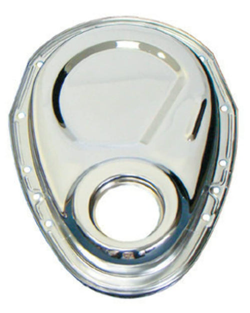Chrome Plated Milodon Timing Cover for Small Block Chevy