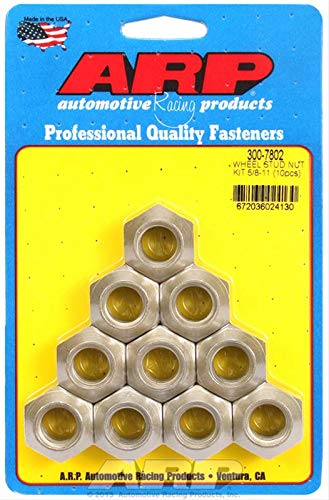 ARP NASCAR 300-7802 Speed Nuts Coarse Thread (5/8-11) 10pc