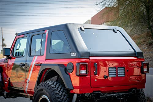 Jeep Wrangler JL Unlimited Fastback Hard Top 2018+ by DV8 Offroad