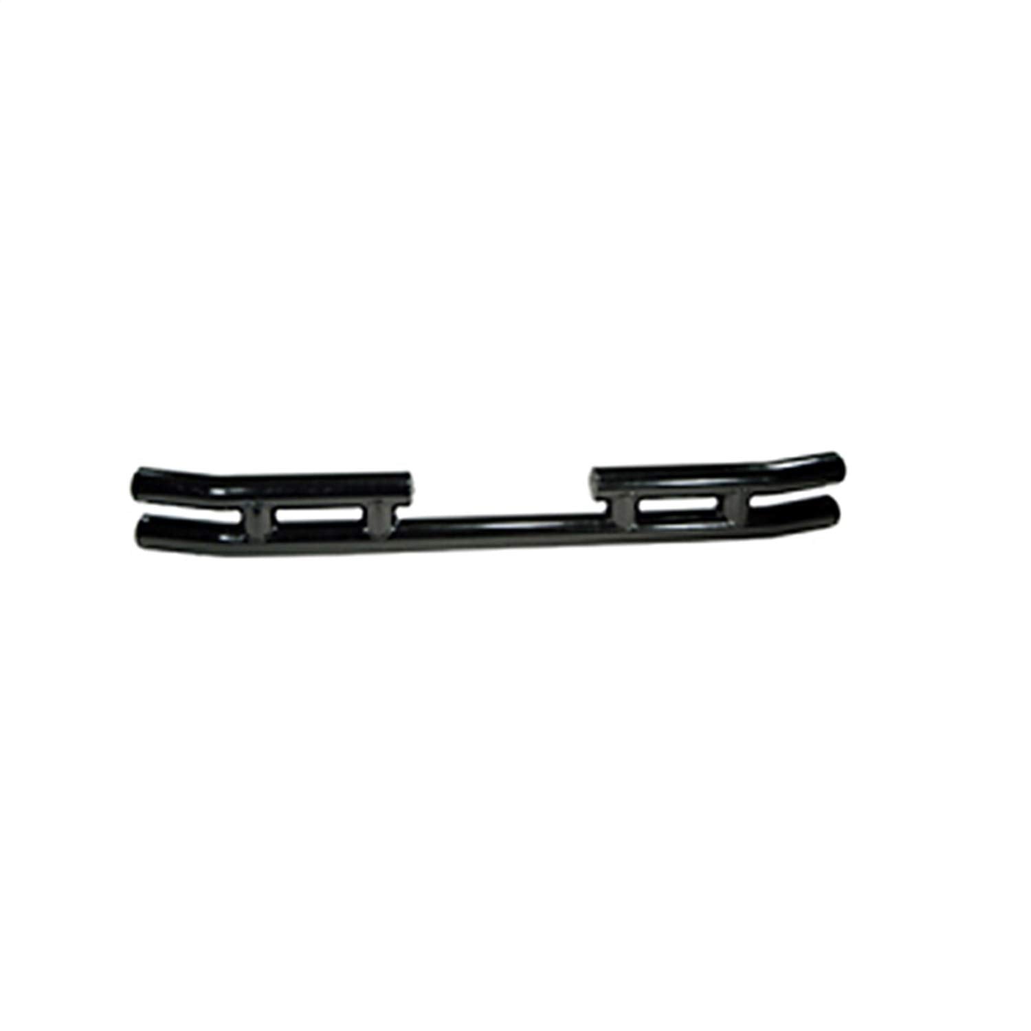 Rear Rugged Ridge Dual Tube Bumper | Mid-Width, Steel, Black | 11570.01 | Fits 1955-1986 Jeep CJ