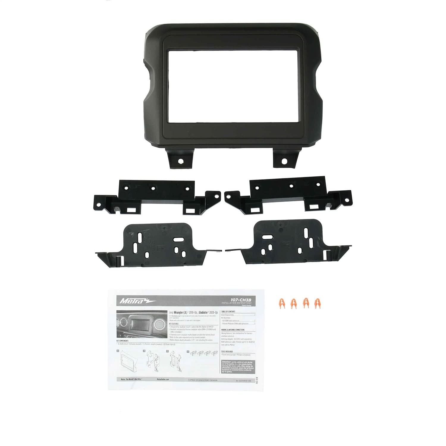 Metra 108UN02 Electronics Metra Universal Floating Mount - Pioneer 8-inch Radios