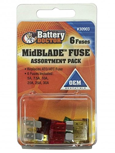 WirthCo MidBlade W48-30913 Fuse Kit - 6 Piece