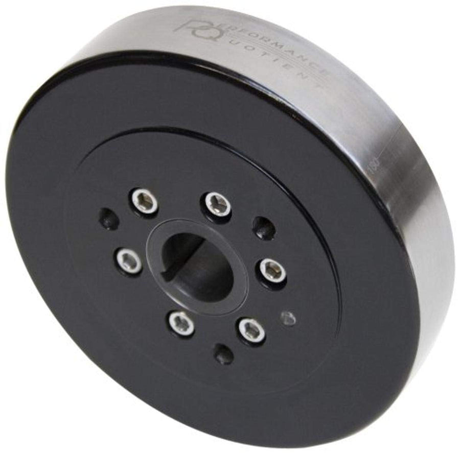 FluidGel PRW 2540001 Black 7.25" OD External Balance Damper for Chevy 400/383 1970-80