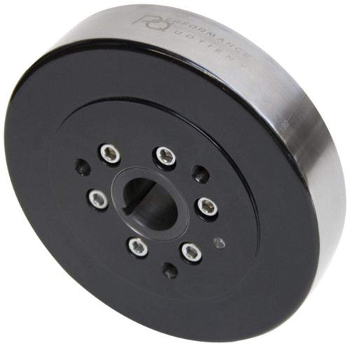 FluidGel PRW 2540001 Black 7.25" OD External Balance Damper for Chevy 400/383 1970-80