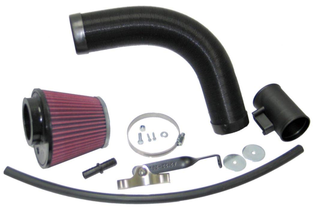 Cold Air Intake Kit K&N: High Performance, Guaranteed to Increase Horsepower: 50-State Legal: Fits 2004-2013 FORD (Fiesta VI, Focus II)57-0686