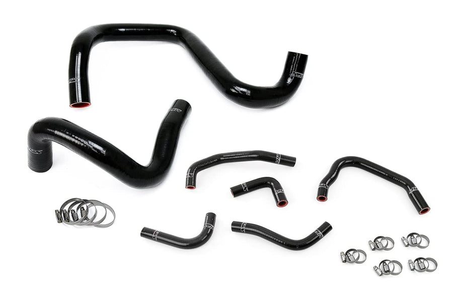 Black HPS 57-1285-BLK Silicone Radiator Coolant/Heater Hose Kit