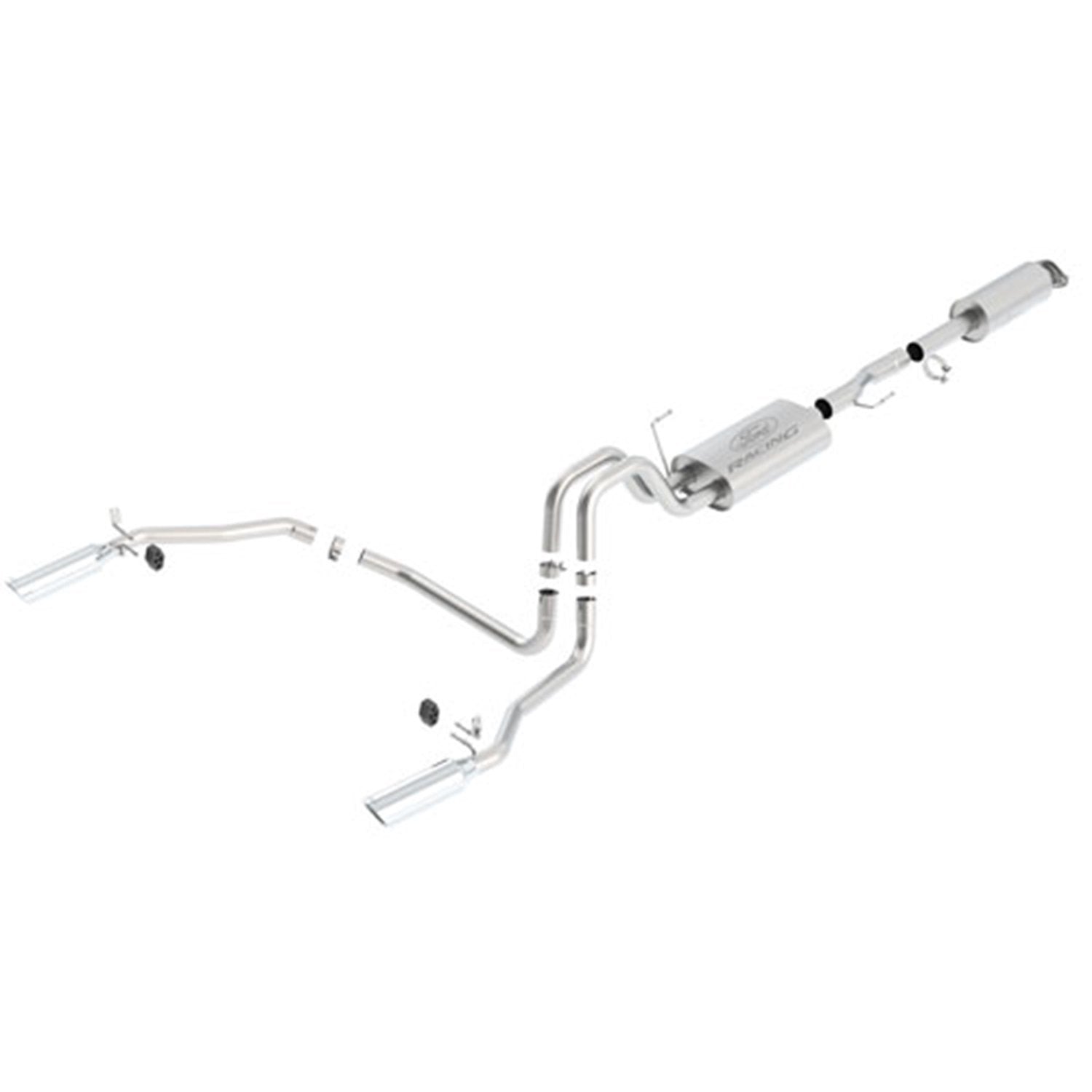 Cat-Back Exhaust System Ford Racing( M-5200-F1550145L)