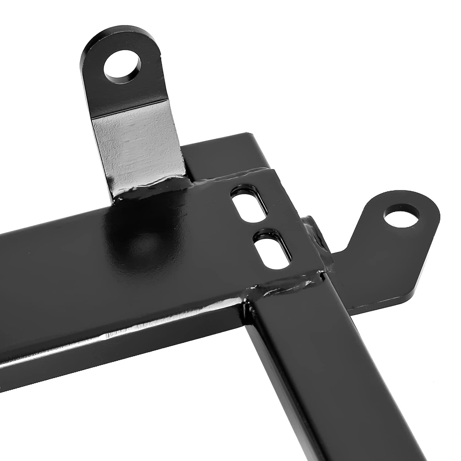 Racing Seat Spec-D Tuning Steel Mounting Brackets Rail Track Pair Compatible with 2008-2017 Mitsubishi Lancer EVO