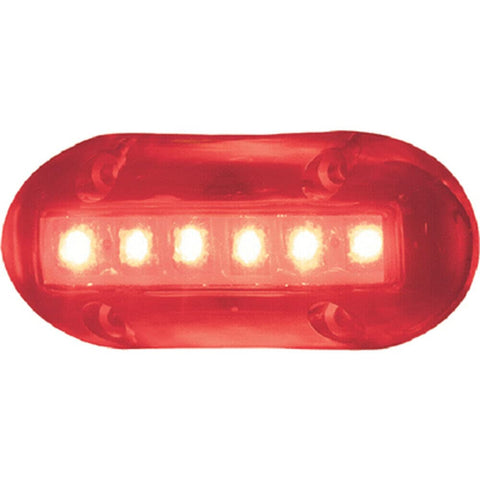 T. H. Marine Underwater High Intensity LED Lights, 6 Red LEDs