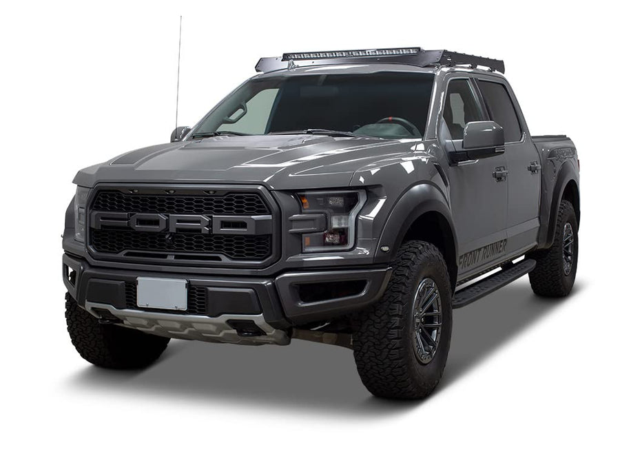 Front Runner Outfitters 2015-20 Ford F150 Crew Cab w/Sunroof Slimsport Rack Light Bar Wind Fairing, 40in