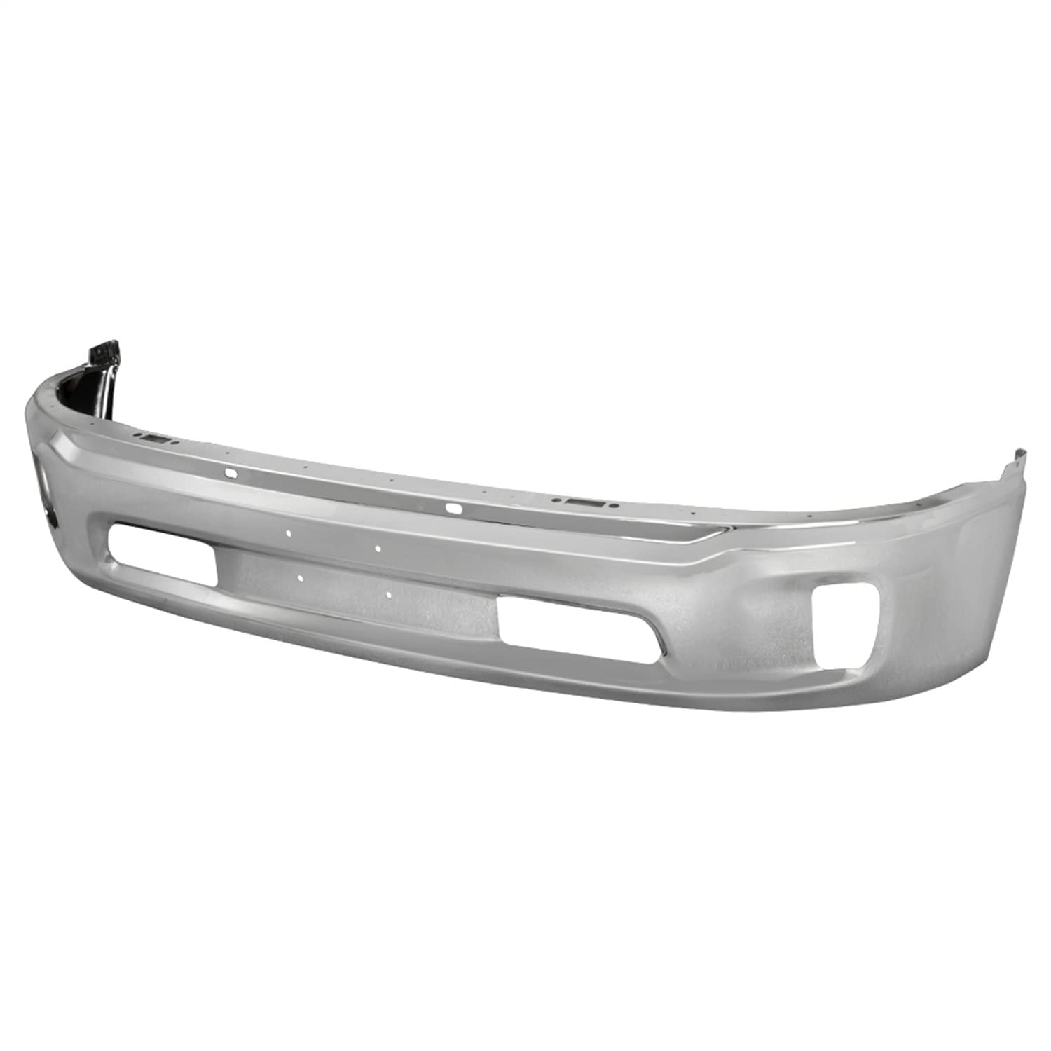 Dodge Ram 1500 13-18 Spyder Bottom w/o Sensor w/Fog Light Hole Front Bumper-Chrome (OEM 68160853AB)