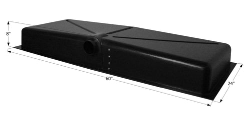 Holding Tank ICON 12427, HT140-SD, 60x24x8, 30 Gal.