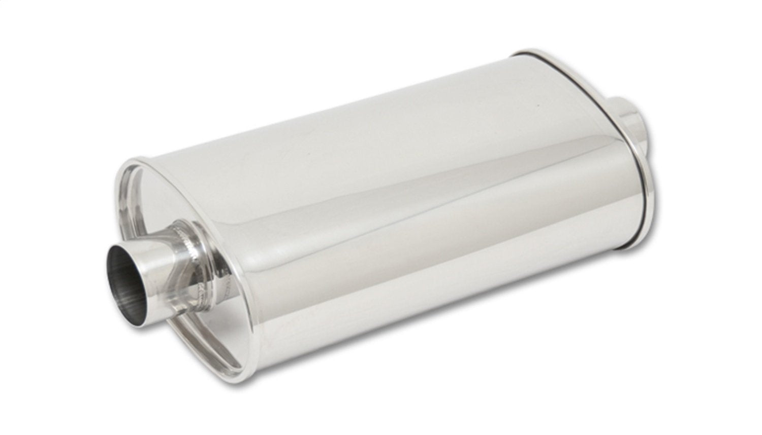 1101 Vibrant Oval Stainless Steel Muffler