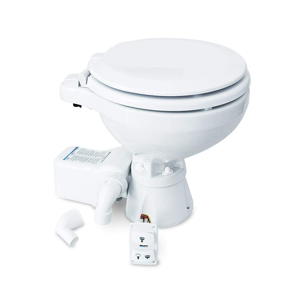 07-03-010 Albin Pump Marine Toilet Silent Electric Compact - 12v